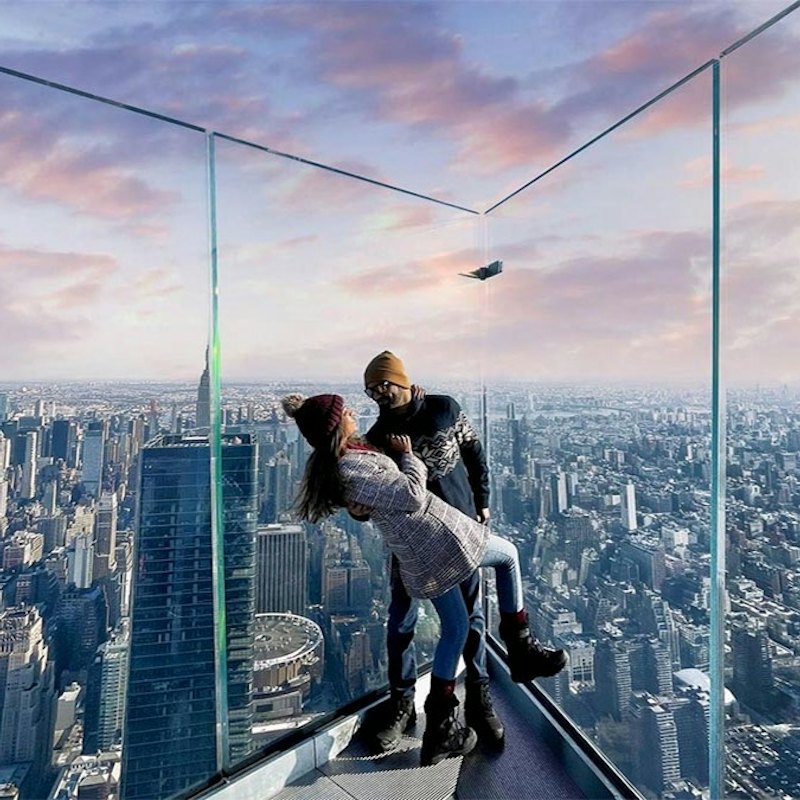 New York: Manhattan Guided Walking Tour + Edge NYC Observation Deck Entry