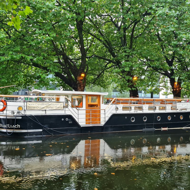 Dublin: 2-Hour Canal Cruise with 3-Course Dinner