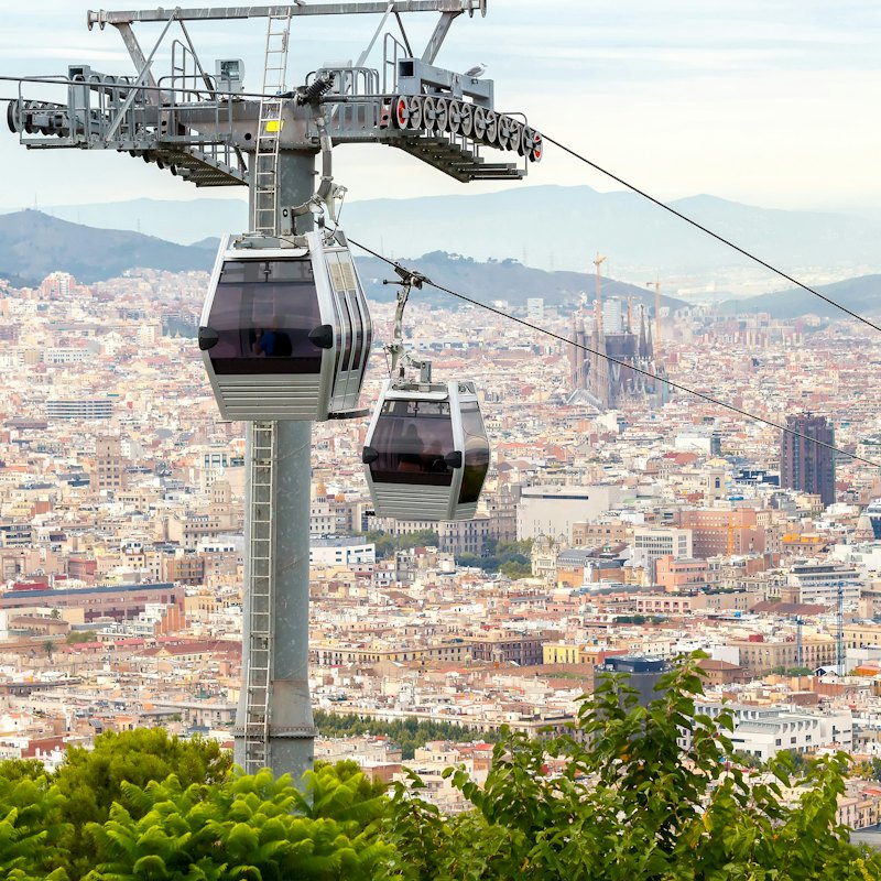 Montjuïc Cable Car: Roundtrip Ticket