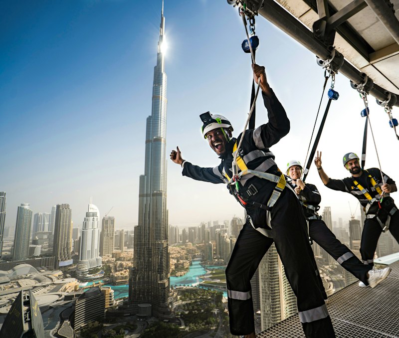 Sky Views Observatory: Entry Ticket + Edge Walk Experience