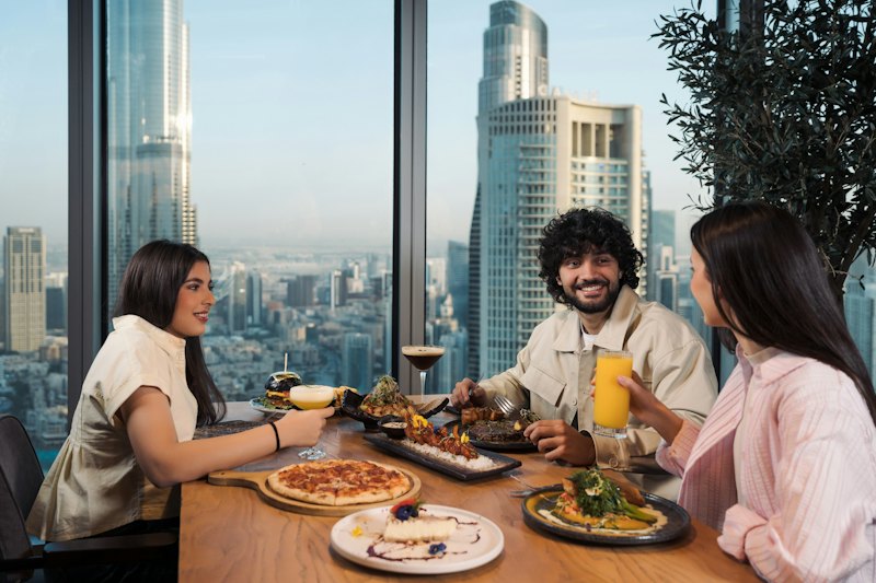 Sky View Observatory: Entry Ticket + Glass Slide with Lunch & Souvenir