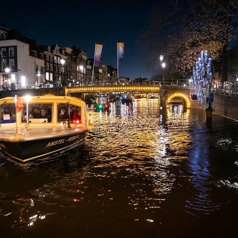 Amsterdam Light Festival: Boat Tour