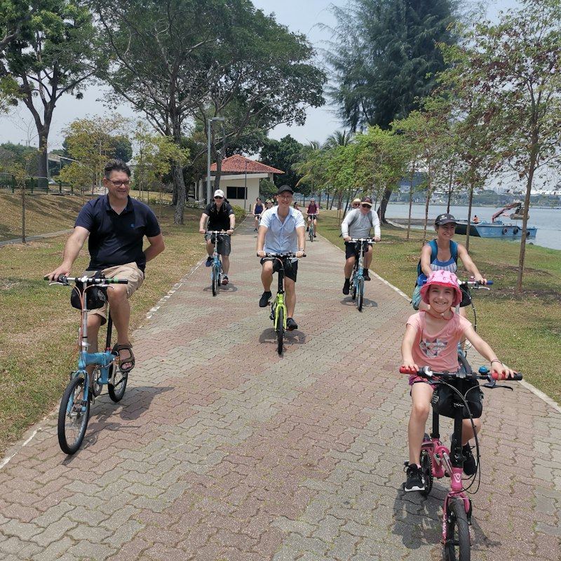 Singapore: Historical Lion City Bike Tour