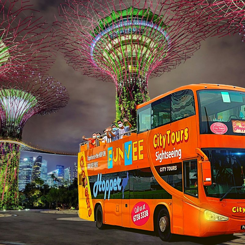 Gardens by the Bay: Entry Ticket + Free FunVee Open-Top Bus Tour