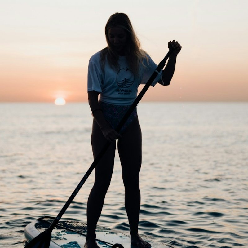 Barcelona: Sunset Paddle Surf