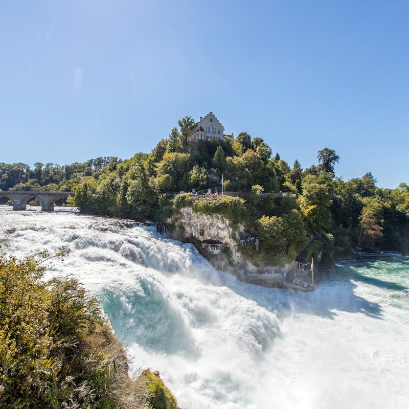Rhine Falls & Stein am Rhein: Transport from Zurich