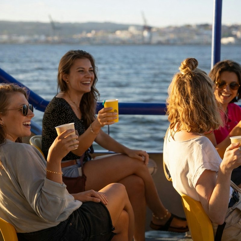 Lisbon: 1.5-Hour River Cruise at Sunset by Lisboat