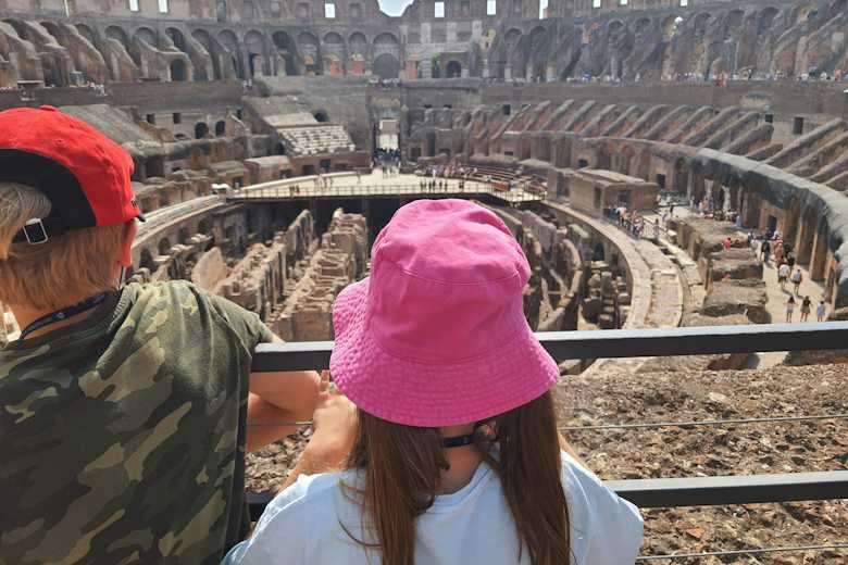 Colosseum + Small Group Guided Tour for Families