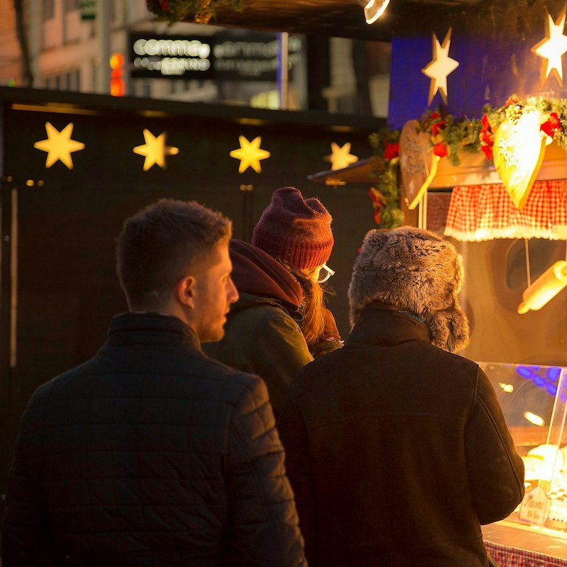 Vienna: Guided Schönbrunn Palace Christmas Market Tour + Apple Strudel Tasting