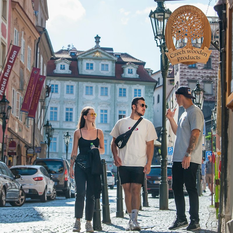 Old Town Prague: Guided Day Tour + River Cruise + Tram Ticket