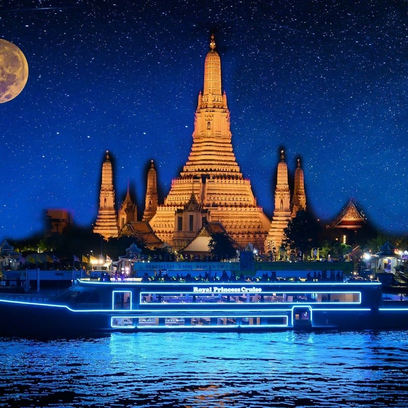 Bangkok: Royal Princess Cruise at Asiatique The Riverfront Pier