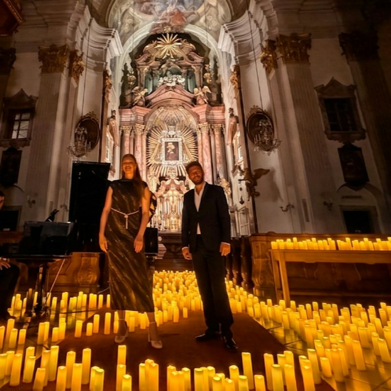 Salvatorsaal Vienna: Freddie Mercury Opera Show by Candle Glow