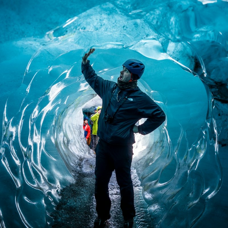 Katla Ice Cave: Small Group Guided Super Jeep Tour from Vík