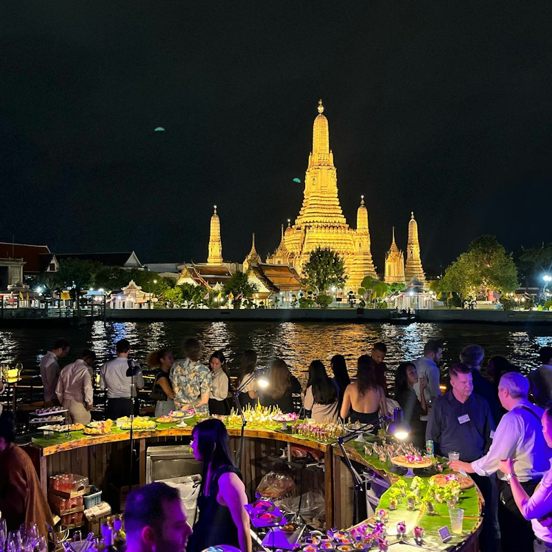 Bangkok: Evening Boat Party + Live DJ + Drink